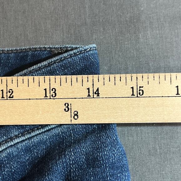 Anthropologie‎ Pilcro Skinny Jeans Womens Size 26 Blue Dark Wash Denim Mid Rise - Picture 13 of 13